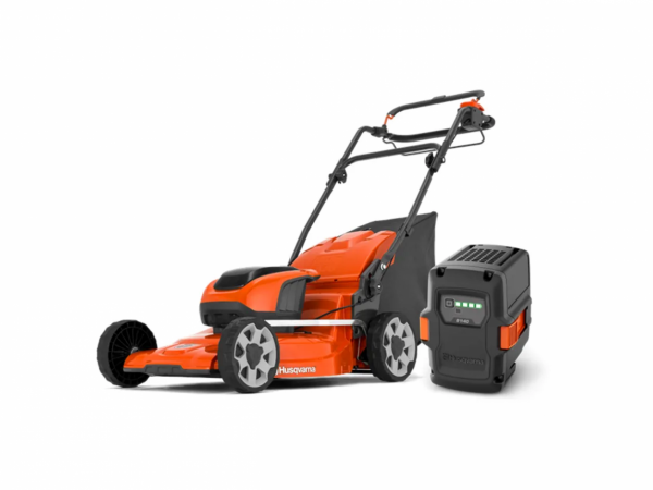 Husqvarna LC 142iS Battery Lawnmower with 2 x battery and charger + Free Extra Battery